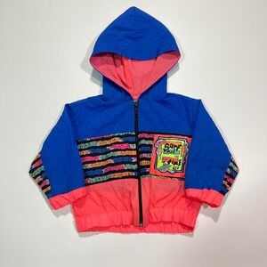 Vintage Kids Surf Time Windbreaker